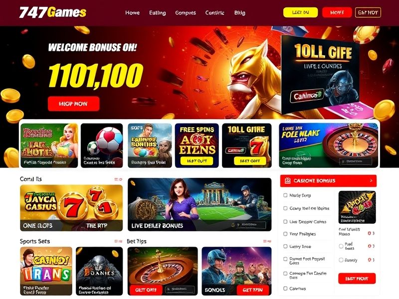 Explore 747games PH, the top-rated online gambling platform for casino games, real money betting, and live dealers. Play anytime, anywhere on mobile or desktop with secure and fair gaming options.
